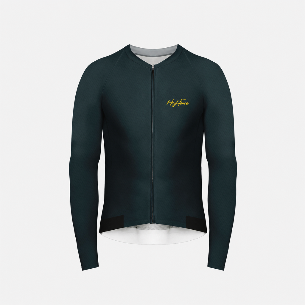 Jersey Highforce Manga Larga Verde Petroleo