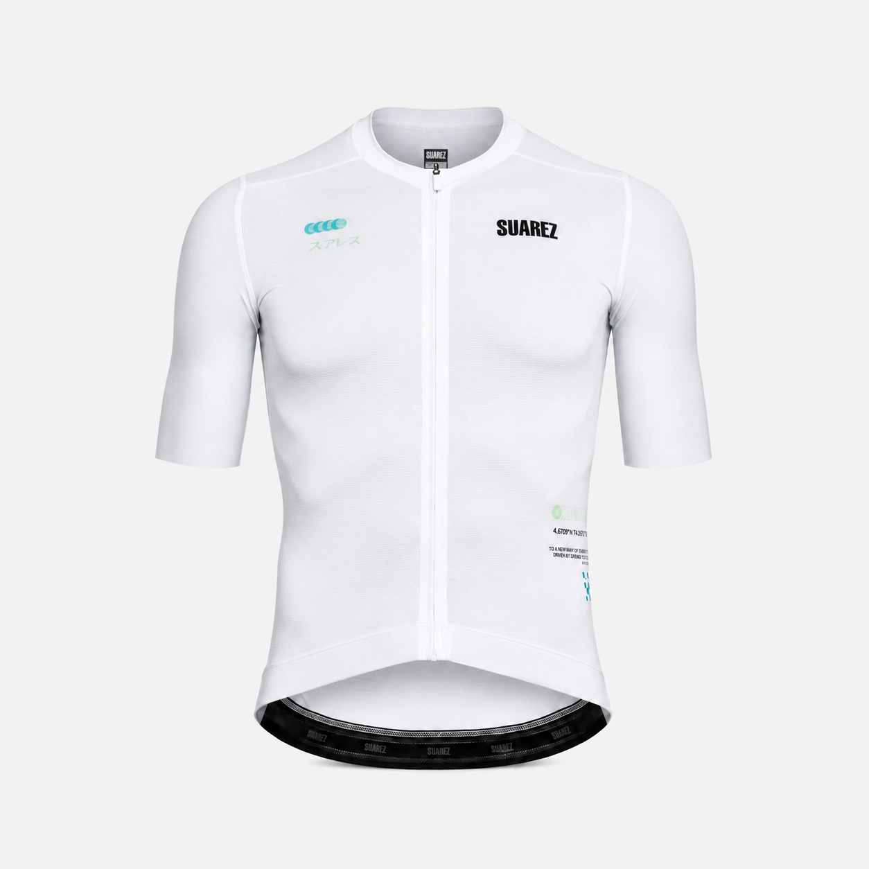 Jersey Suarez Lock Silver White 2.4