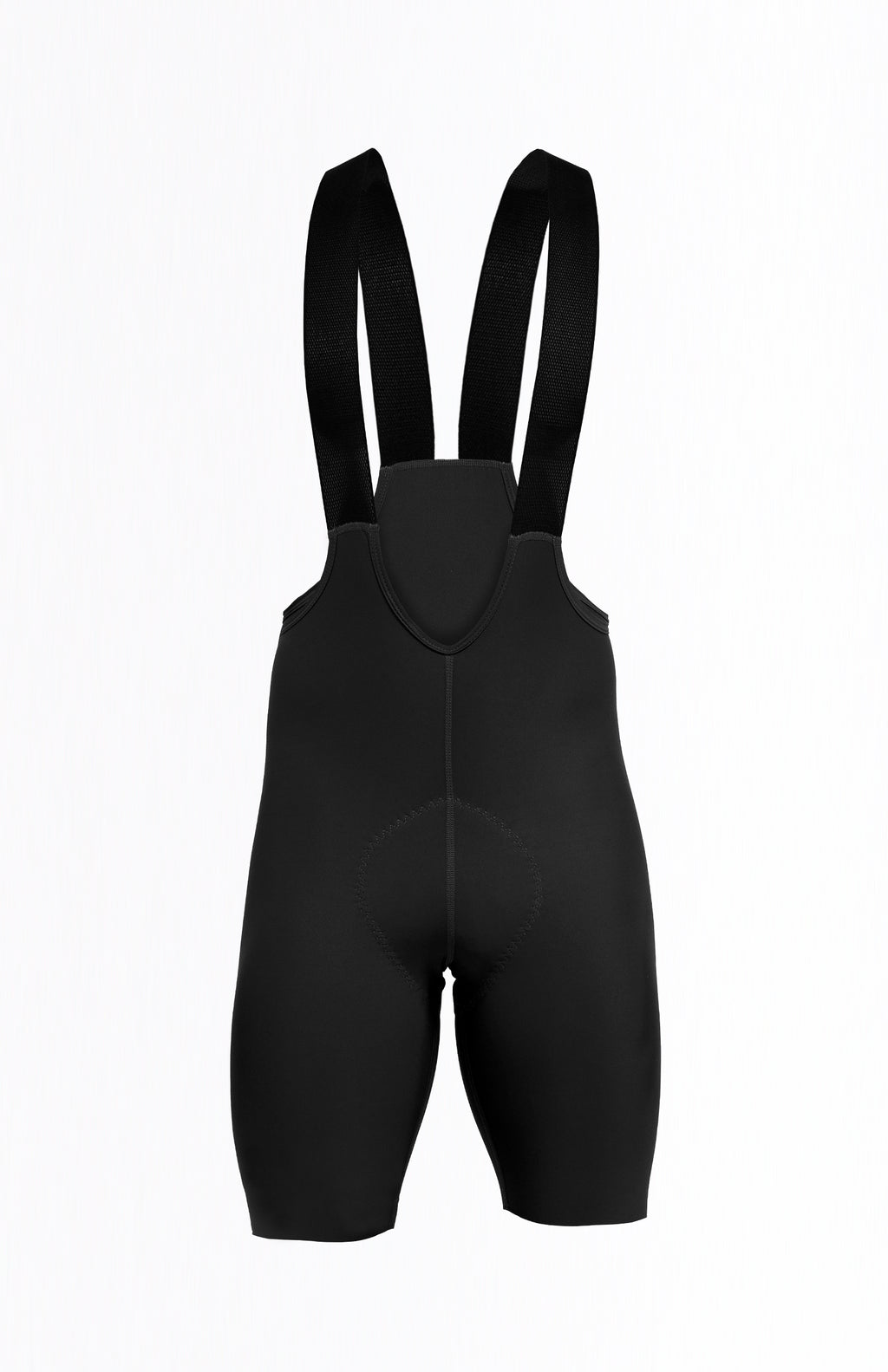 Licra de ciclismo Highforce Classic negra con cargaderas para hombre
