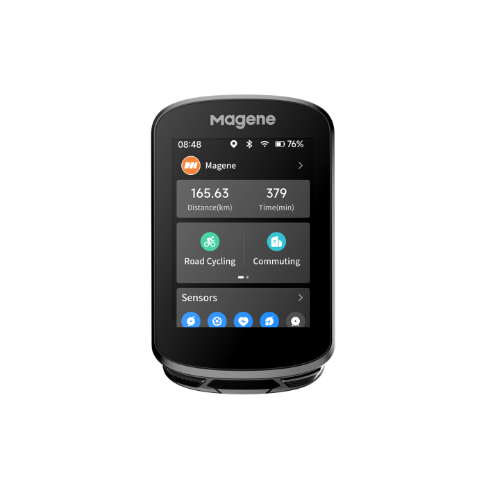 Ciclocomputador Magene C506 GPS táctil para ciclismo