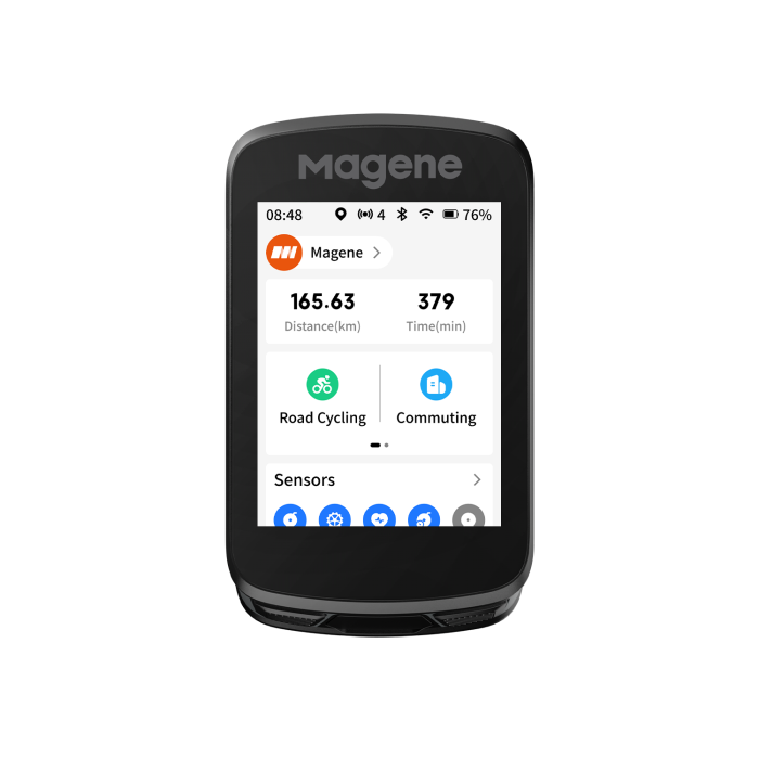 Ciclocomputador Magene C606 V2 GPS para ciclismo
